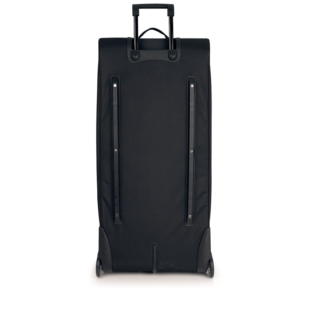 Torba putna sa točkićima 2 odeljka 83x39x36 cm eko tekstil 116l/3,4 kg Week Eco crna