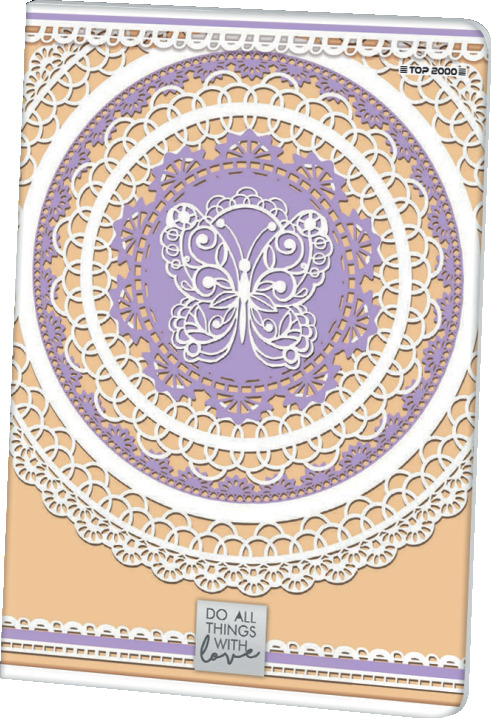 Sveska A5 Premium 60 lista Lace, 70g, margine dikto Sveska A5 Premium 60 lista Lace, 70g, margine dikto