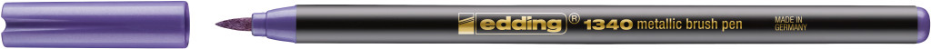 Brush flomasteri E-1340, 1-6 mm metalik ljubičasta