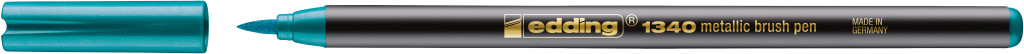 Brush flomasteri E-1340, 1-6 mm metalik zelena