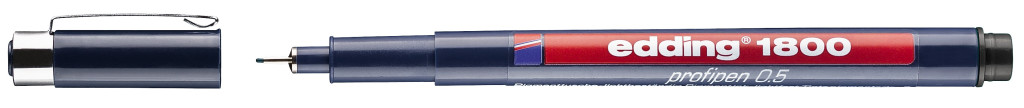 Drawliner E-1800 0,5mm crna