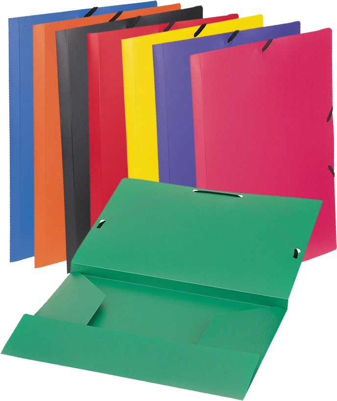 Fascikla PVC sa gumicom, 240 x 320 x 15 mm zelena