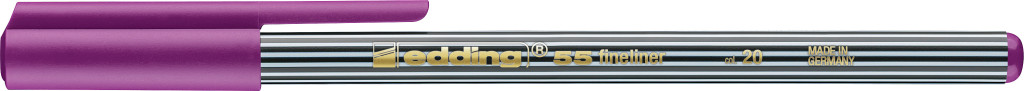 Fineliner E-55 0,3mm magenta