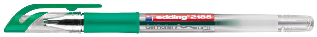 Gel roler E-2185 Crystaljelly 0,7mm zelena