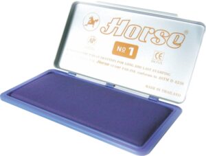 Horse original jastuče za pečate metalno H-01, 74×150 mm