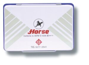 Horse original jastuče za pečate metalno H-02, 70×110 mm zelena