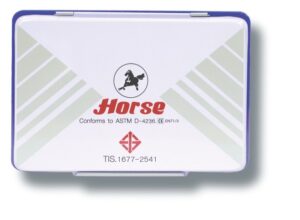 Horse original jastuče za pečate metalno H-03, 54×85 mm zelena