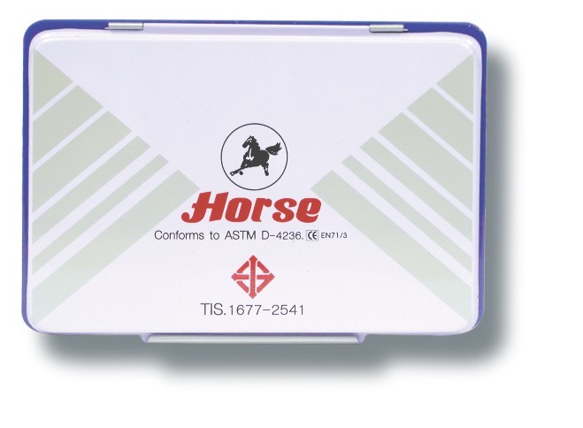 Horse original jastuče za pečate metalno H-03, 54x85 mm zelena