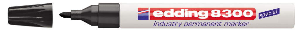 Industrijski permanent marker E-8300 1,5-3mm crna