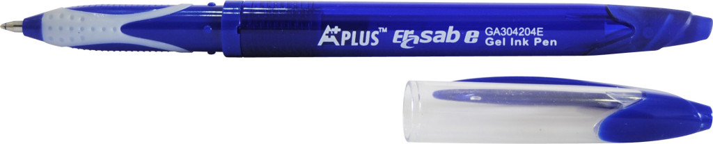 Izbrisivi gel roler 0,6 mm sa gumenim gripom GA304204E plava
