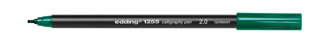 Kaligrafski marker E-1255 2mm zelena
