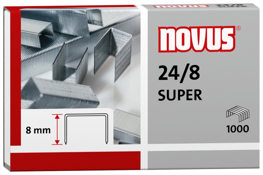 Klamerice Novus 26/8 super, 1/1000, 40 listova