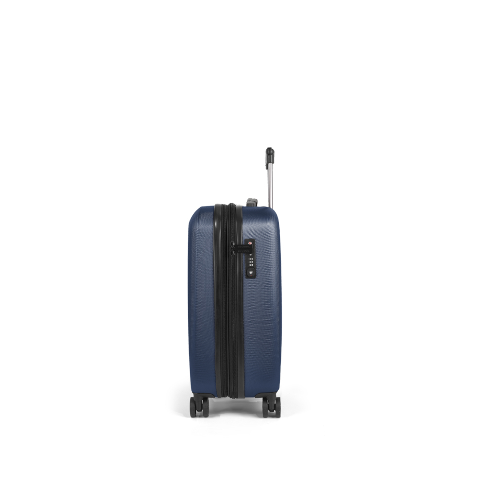 Kofer mali (kabinski) PROŠIRIVI 39x55x21/25 cm  ABS 35,7/42,5l-2,8 kg Paradise XP plava