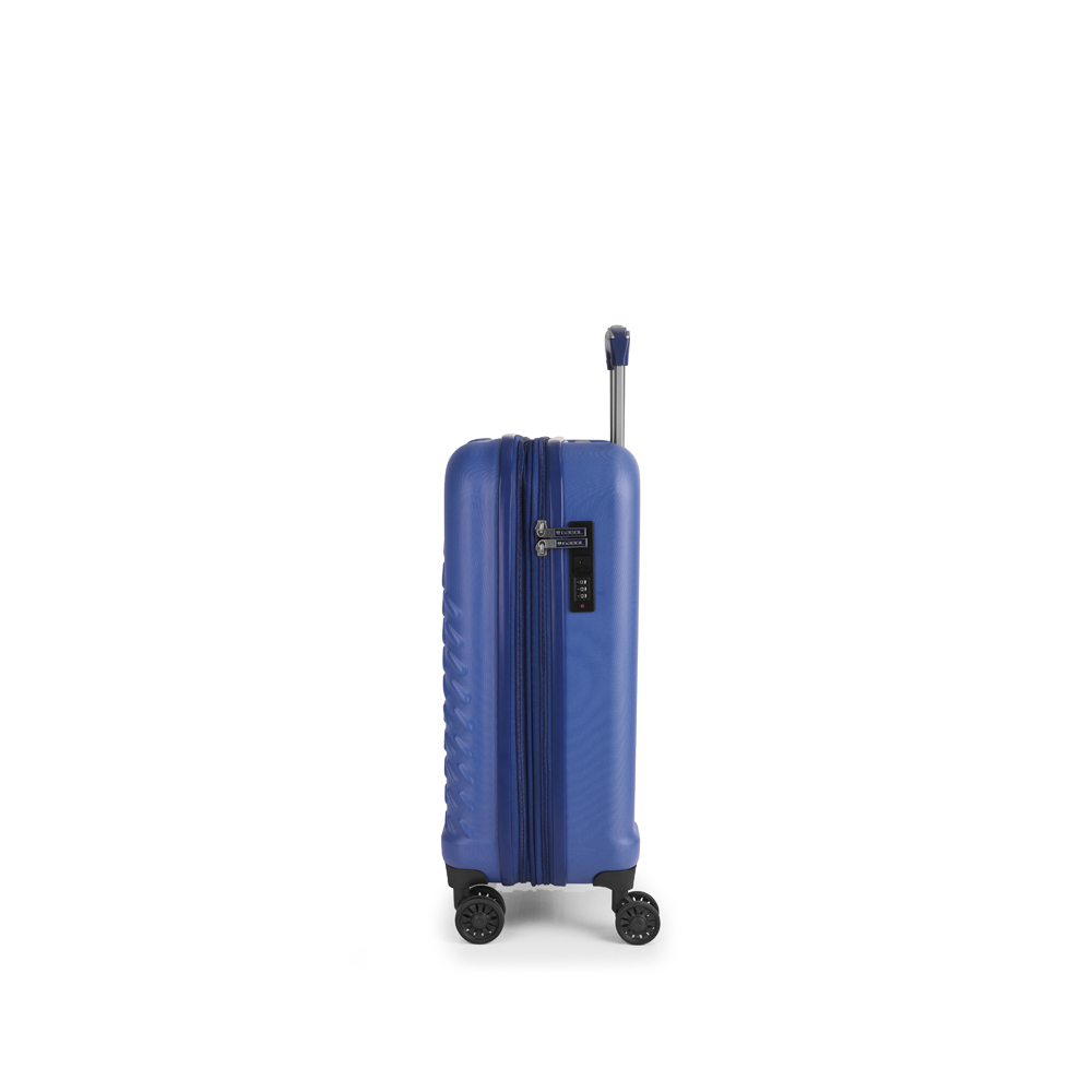 Kofer mali (kabinski) PROŠIRIVI 40x55x21/24 cm  ABS 40,6/46,5L-2,9 kg Journey plava