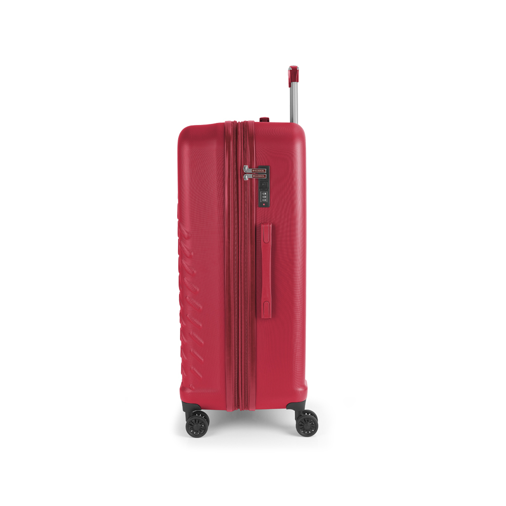 Kofer veliki PROŠIRIVI 54x76x30/33 cm  ABS 105,6/134,5l-4,7 kg Journey crvena