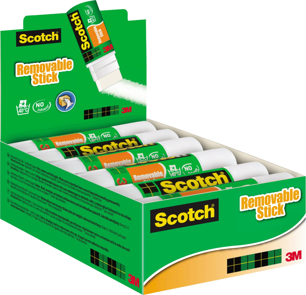 Lepak u stiku Scotch "Removable" 19g, T36319