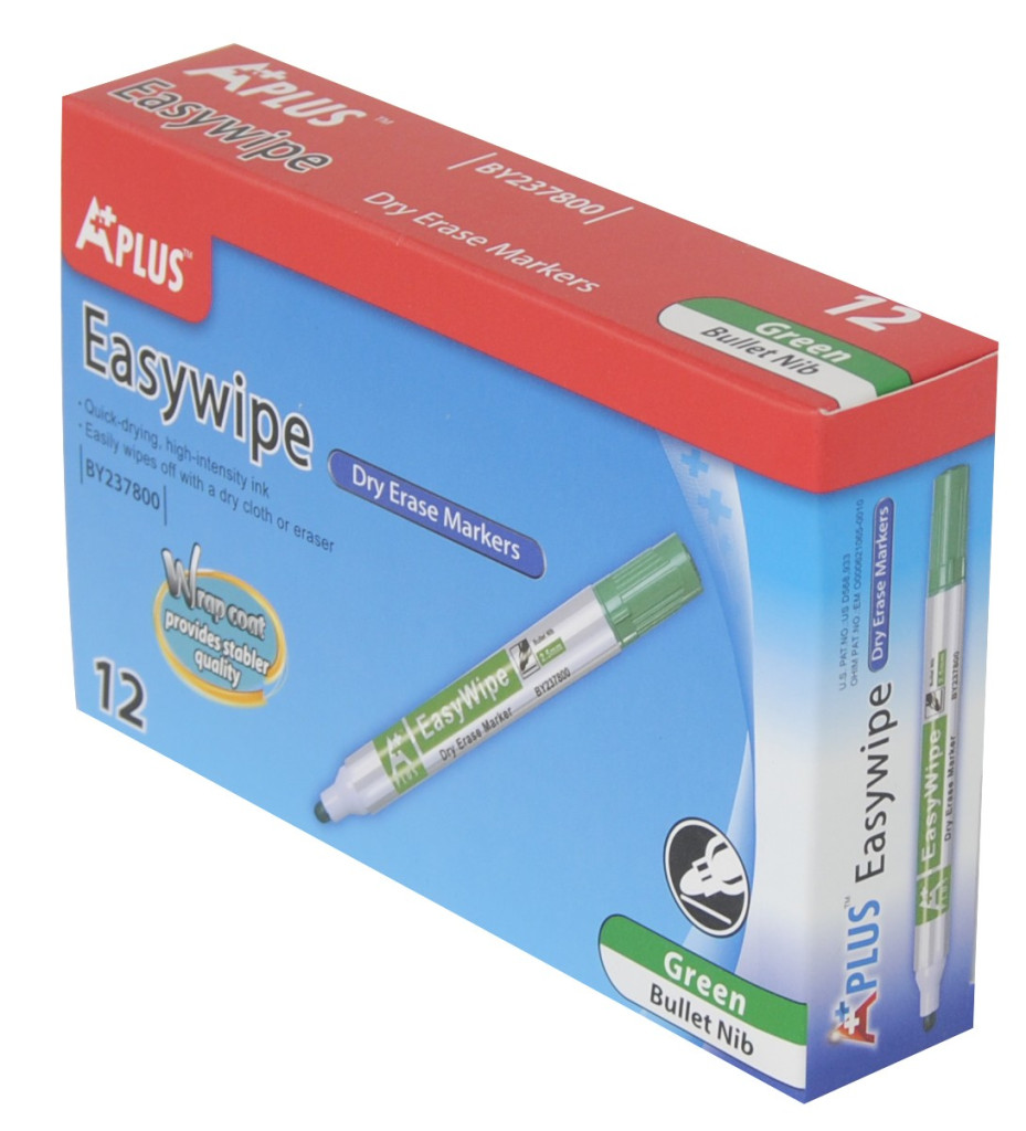 Marker za belu tablu easyWipe BY237800 3 mm zelena