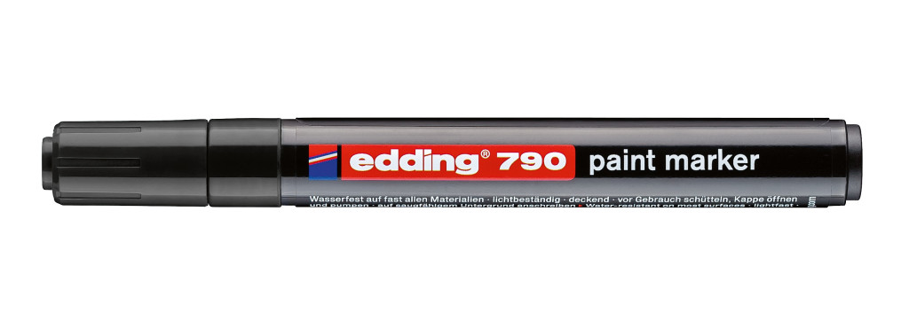 Paint marker E-790 2-3mm crna