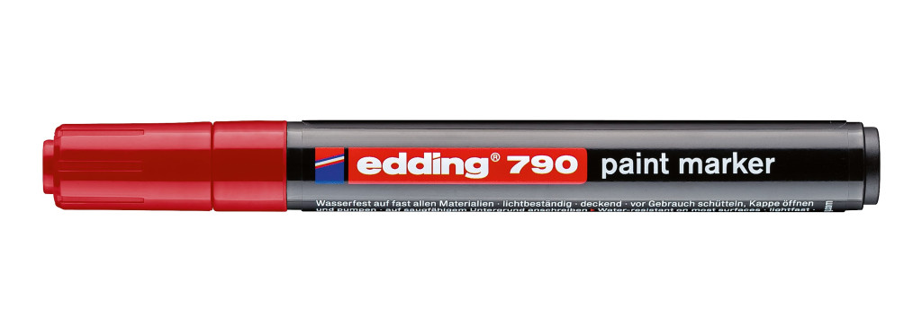 Paint marker E-790 2-3mm crvena