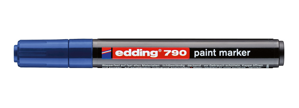 Paint marker E-790 2-3mm plava