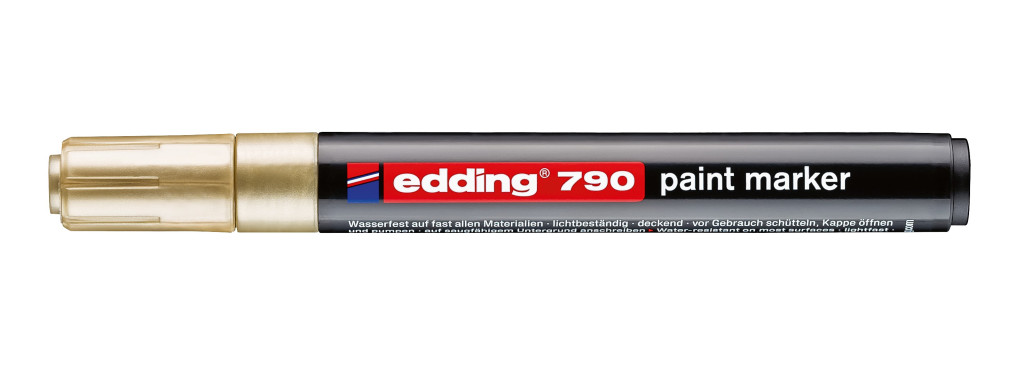 Paint marker E-790 2-3mm zlatna