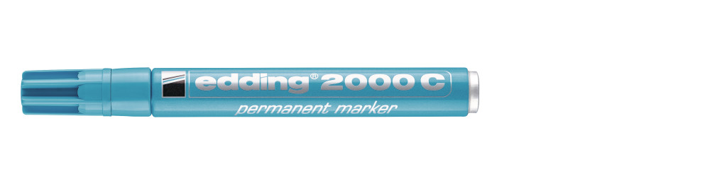Permanent marker Edding E-2000 C 1,5-3mm svetlo plava