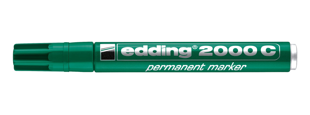 Permanent marker Edding E-2000 C 1,5-3mm zelena