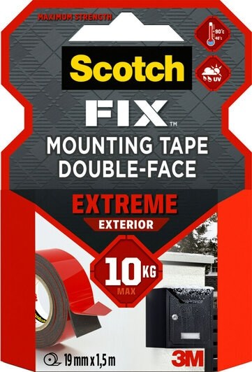 Traka za montažu Scotch EXTREME 4002, 19mm x1,5m