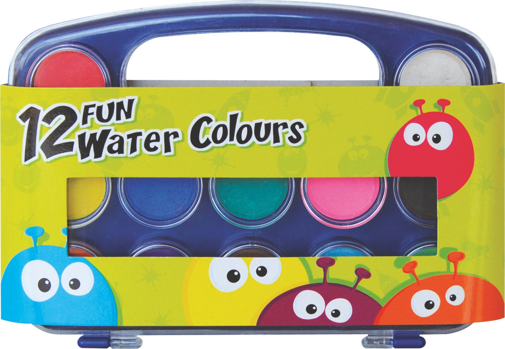 Vodene boje Fun sa paletom 1/12 Vodene boje Fun sa paletom 1/12
