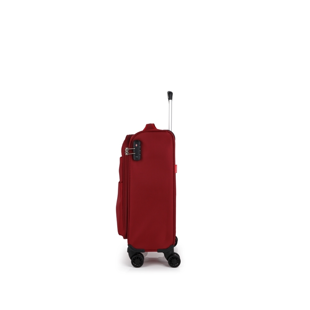 Kofer mali (kabinski) 35x55x20 cm  polyester 31l-2 kg Cloud extra light crvena