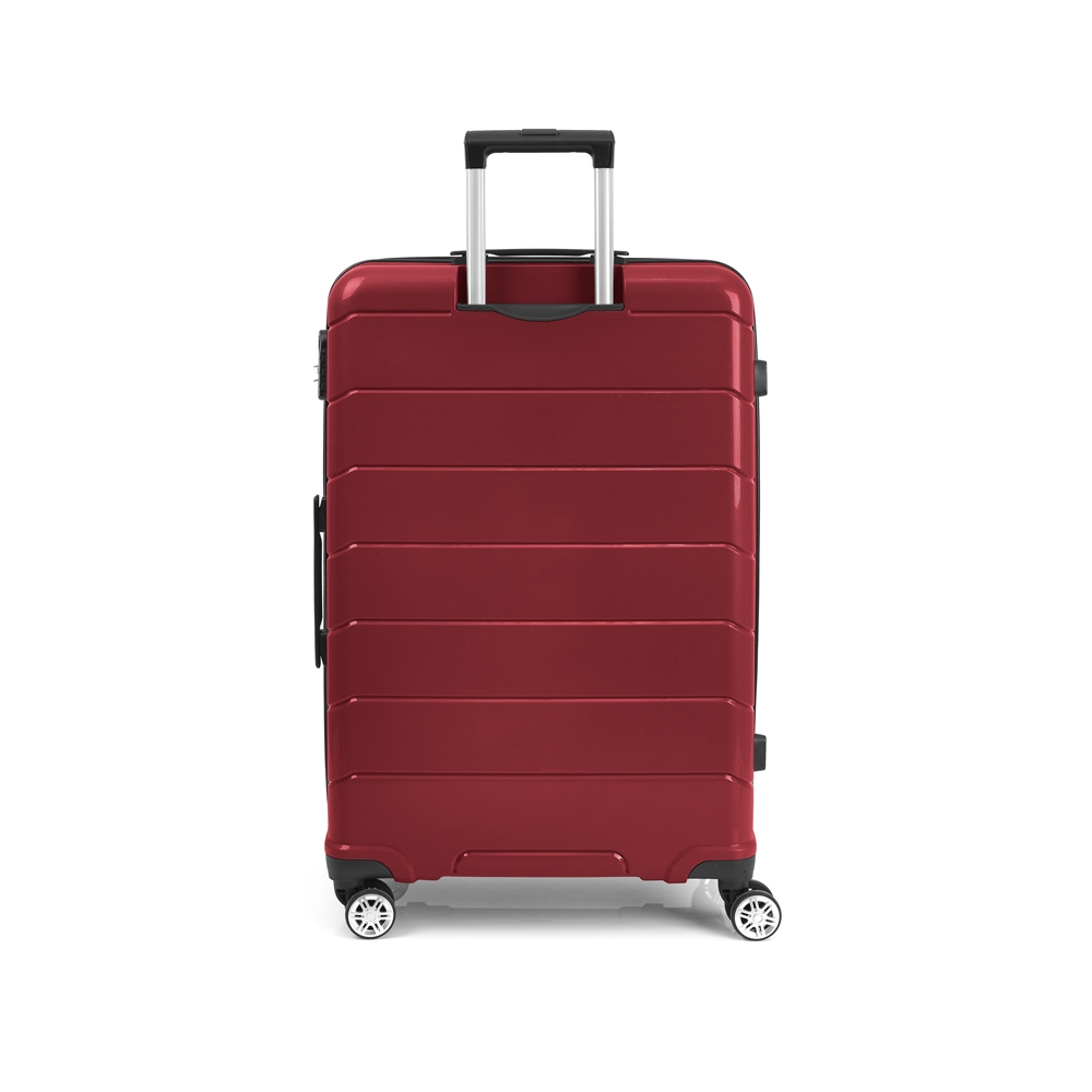 Kofer veliki PROŠIRIVI 46x75x31 cm  Polypropilen 107l-4,1 kg Midori crvena