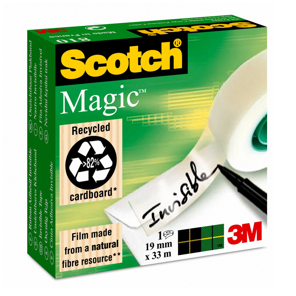 Lepljiva traka Scotch Magic 810, 19mm x 33m