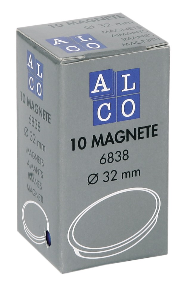Magneti za belu tablu 32mm, okrugli sortirano