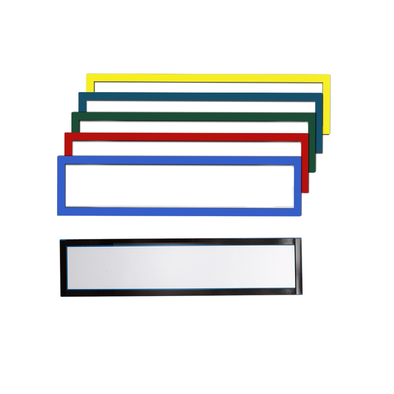 Magnetni ram za naslov, 230x75mm sa 4 magnetne tračice plava Magnetni ram za naslov, 230x75mm sa 4 magnetne tračice plava