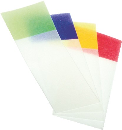 Page Marker, transparent+colour tip, 20x50mm, 4x40 listića