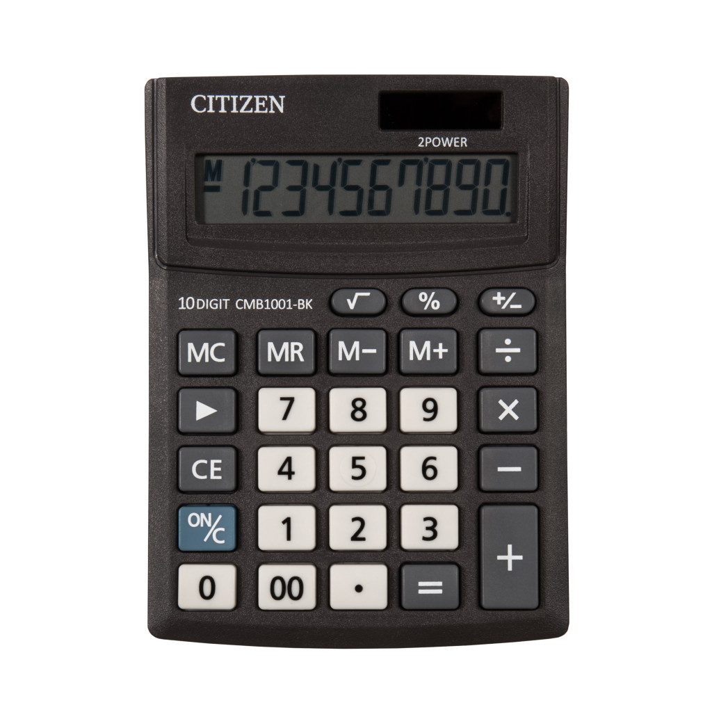 Stoni kalkulator Citizen CMB-1001-BK, 10 cifara
