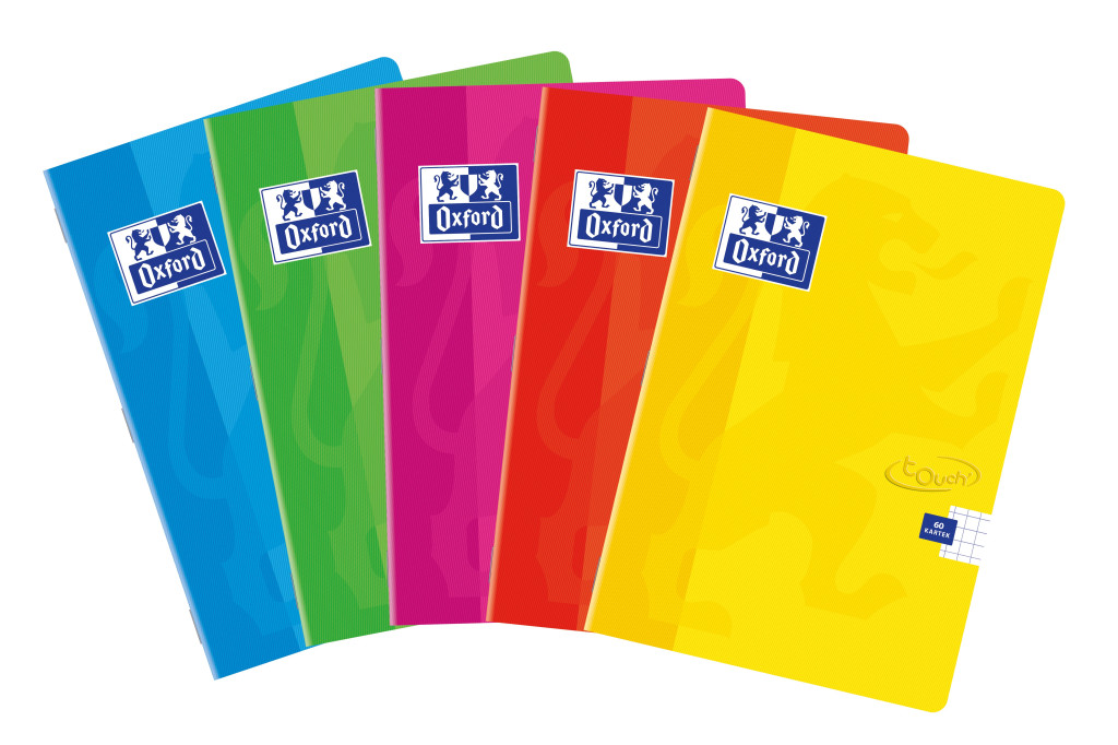 Sveska A5 Oxford TP 60 lista Touch, 90g, optički papir, margine karo Sveska A5 Oxford TP 60 lista Touch, 90g, optički papir, margine karo