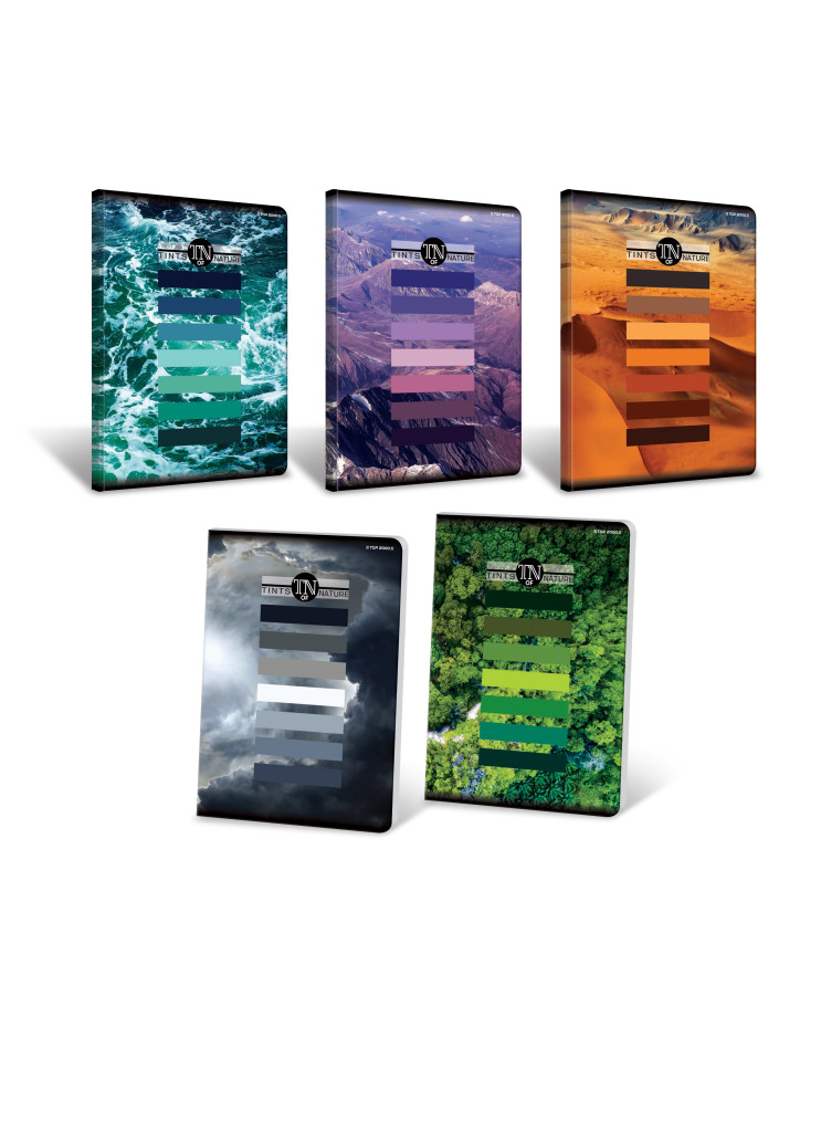 Sveska A5 Premium 60 lista Tints, 70g, margine karo Sveska A5 Premium 60 lista Tints, 70g, margine karo