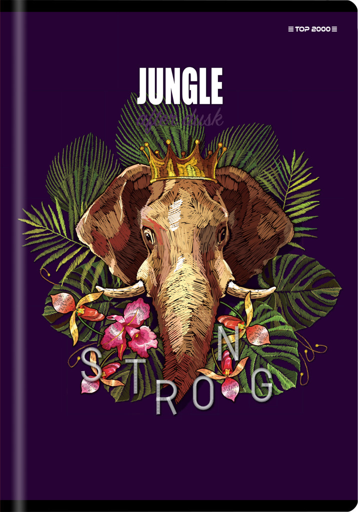 Sveska A5 SuperPremium 60 lista Jungle, 70g, margine dikto Sveska A5 SuperPremium 60 lista Jungle, 70g, margine dikto