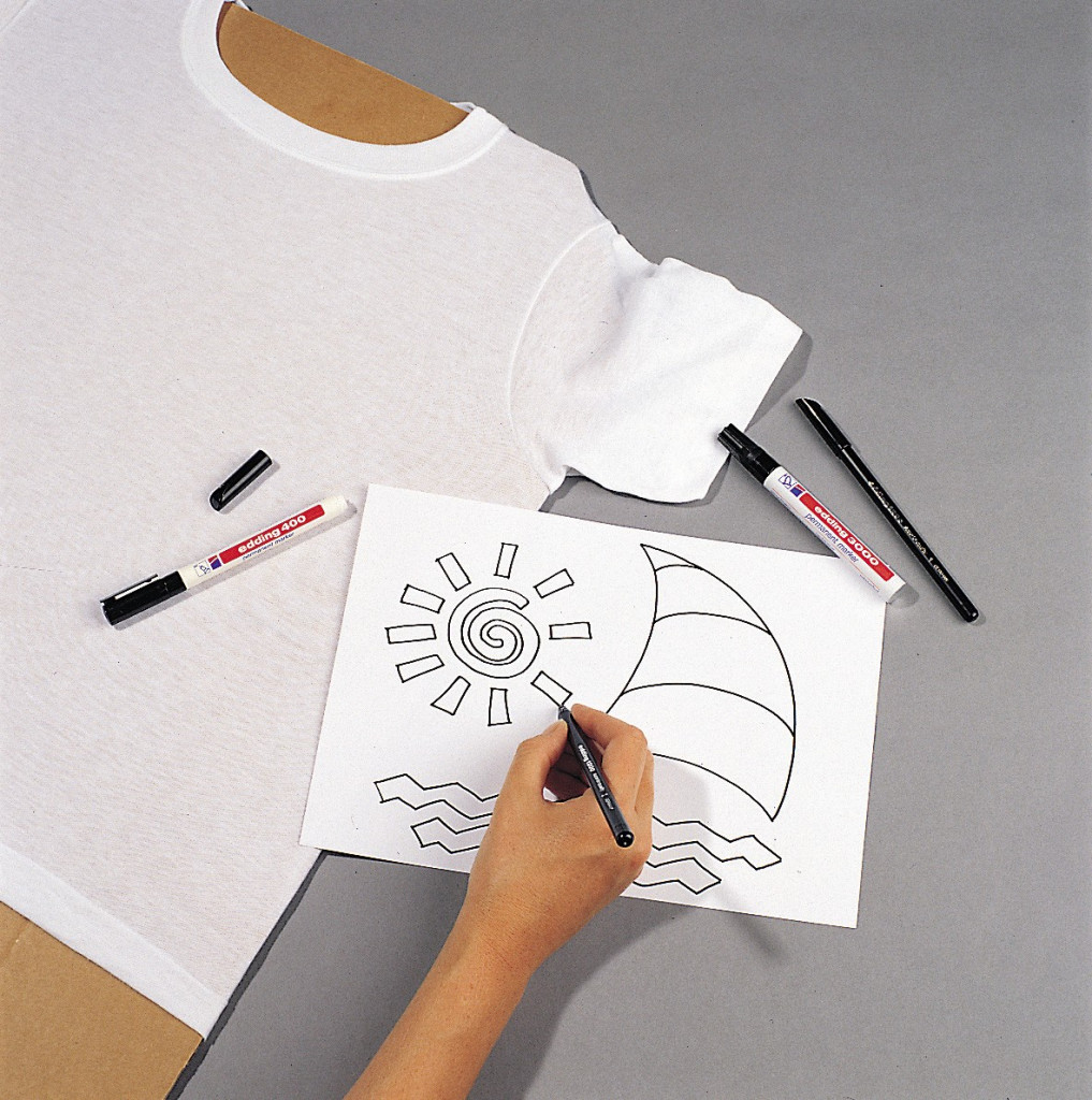 Vodootporni marker T-SHIRT E-4500 2-3mm braon