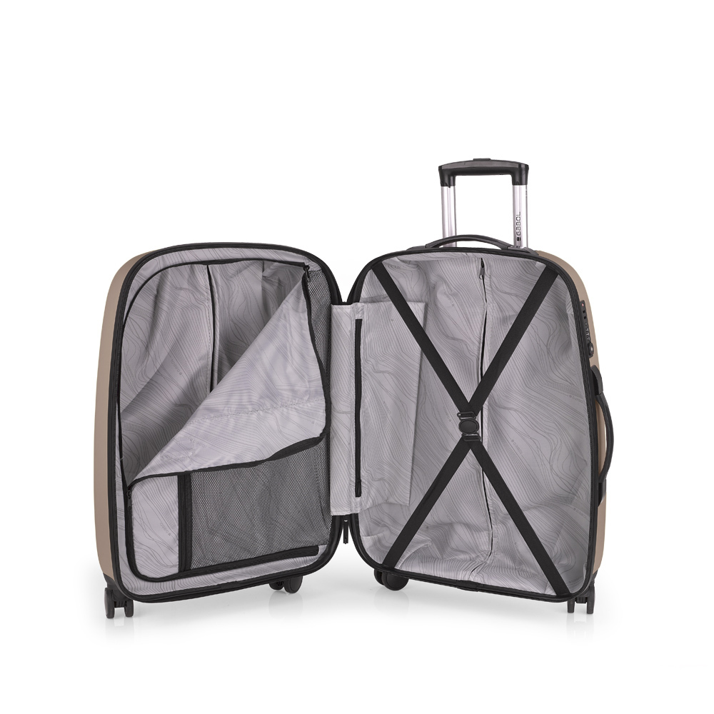 Kofer srednji PROŠIRIVI 48x67x27/30,5 cm ABS 70/79l-3,8 kg Paradise XP krem Kofer srednji PROŠIRIVI 48x67x27/30,5 cm ABS 70/79l-3,8 kg Paradise XP krem