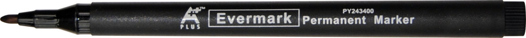Permanent marker u slim kućištu PY243400, 1mm crna