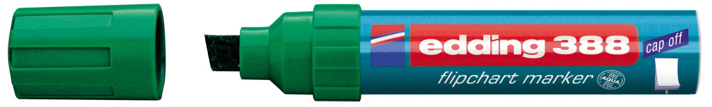 Flipchart marker 388 4-12mm, Jumbo zelena