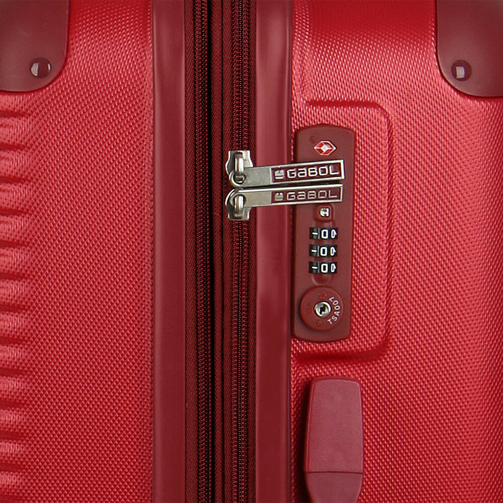Kofer srednji PROŠIRIVI 48x66x27/30 cm  ABS 68,8/77,9l-3,8 kg Balance XP crvena