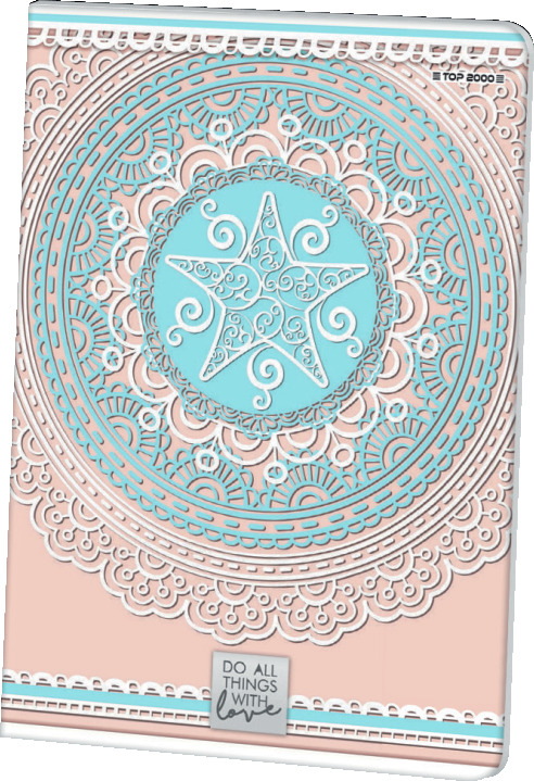 Sveska A5 Premium 60 lista Lace, 70g, margine dikto Sveska A5 Premium 60 lista Lace, 70g, margine dikto