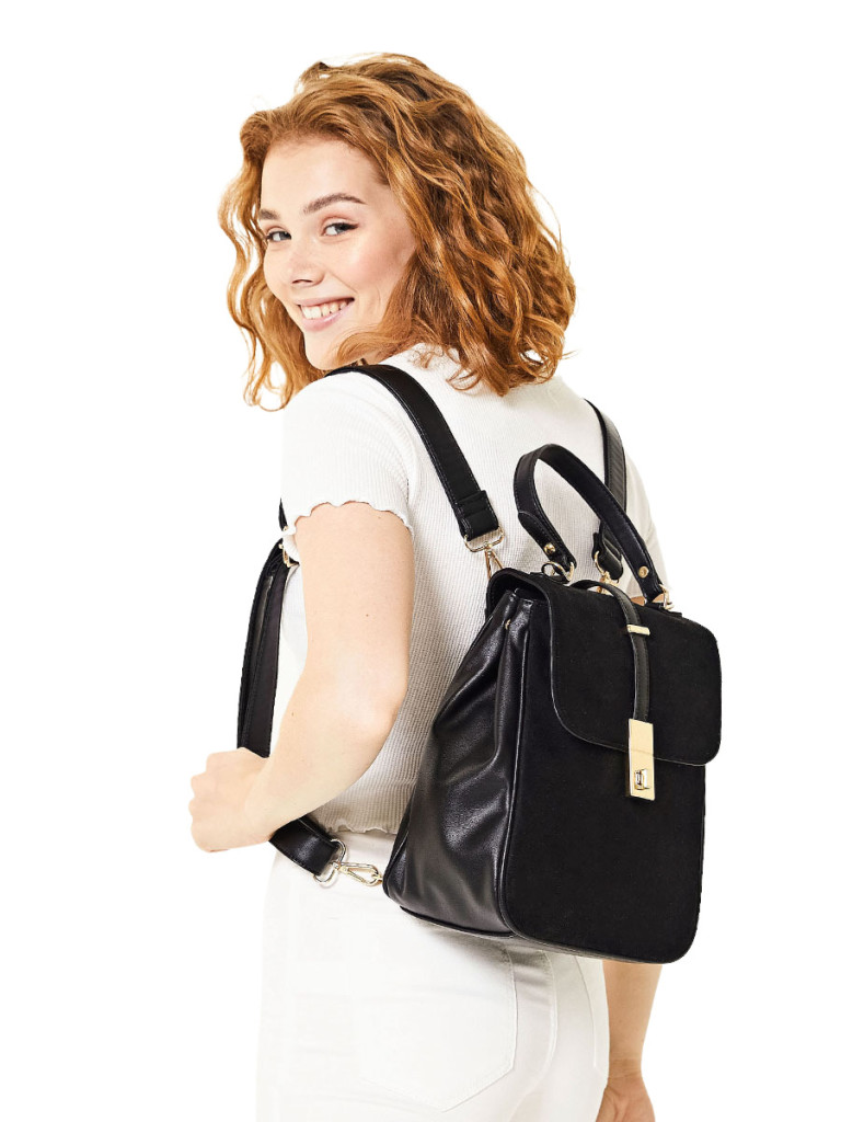 Torba-ranac 27x14x22 cm crna Torba-ranac 27x14x22 cm crna
