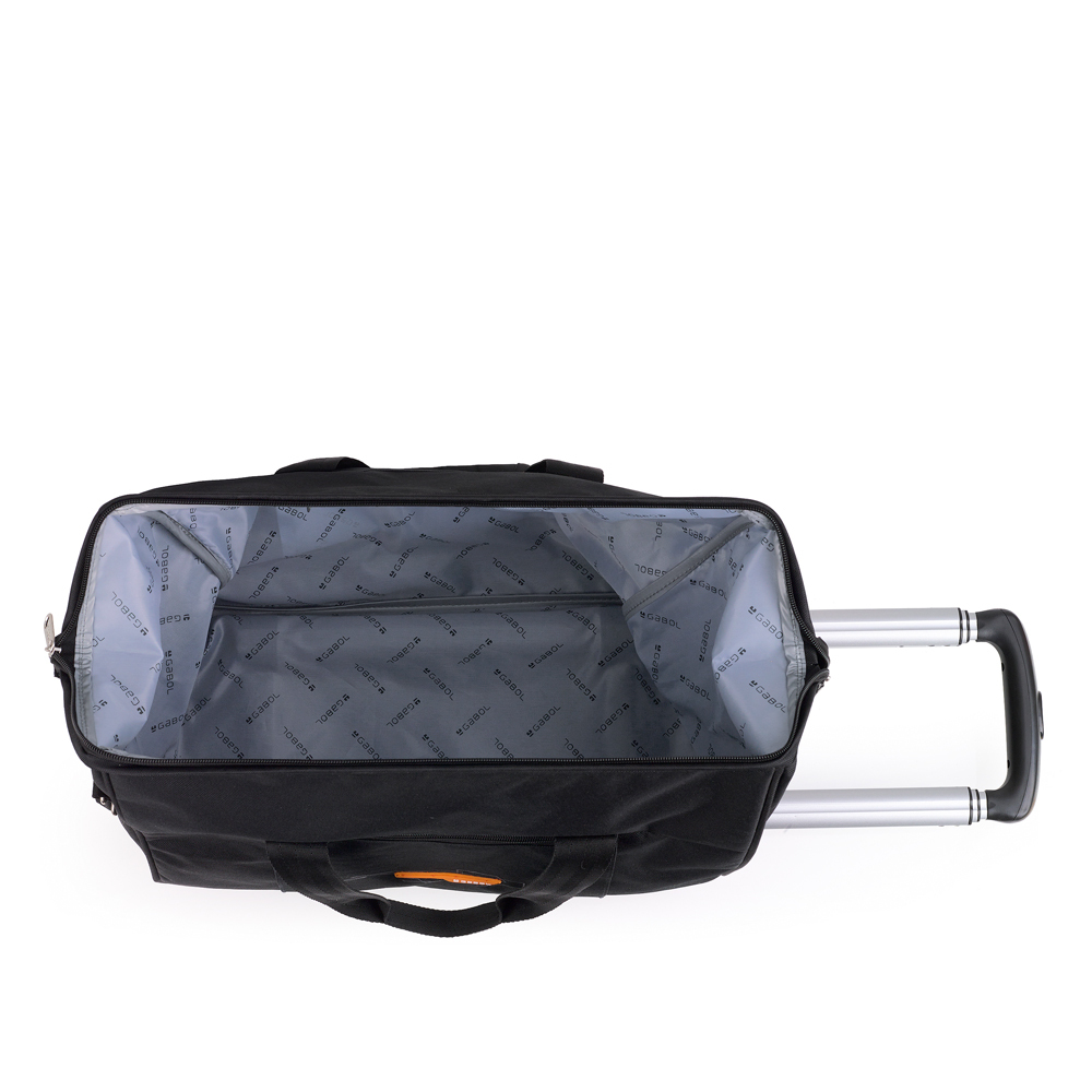 Torba putna sa točkićima  40x28x21 cm eko tekstil 23,2l/1,6 kg Week Eco crna