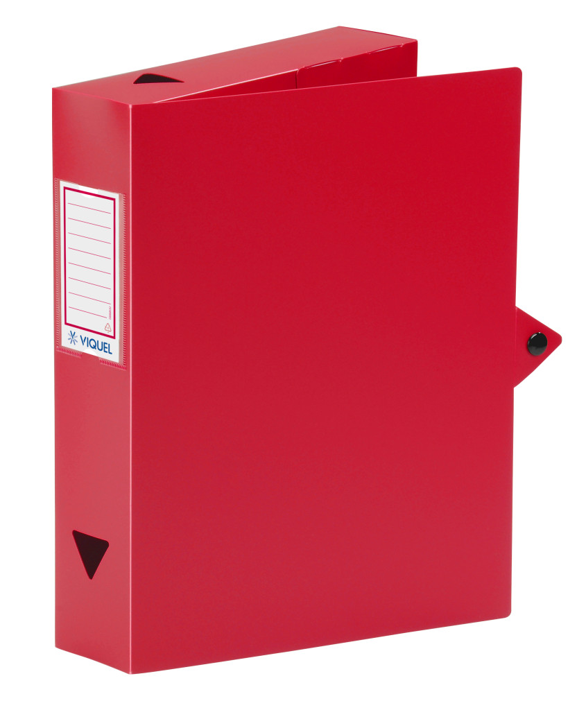 Arhiv fascikla PVC A4, 60mm crvena