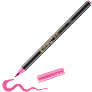Brush flomasteri E-1340, 1-3 mm roze