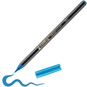 Brush flomasteri E-1340, 1-3 mm svetlo plava